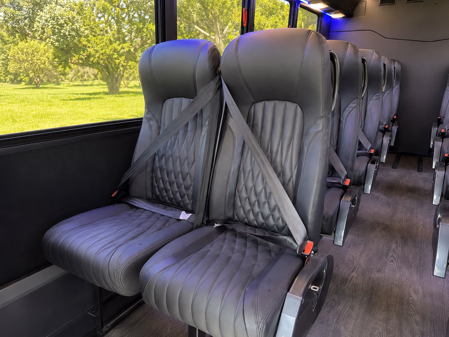 oakland spacious charter bus rentals for oakland winery tours