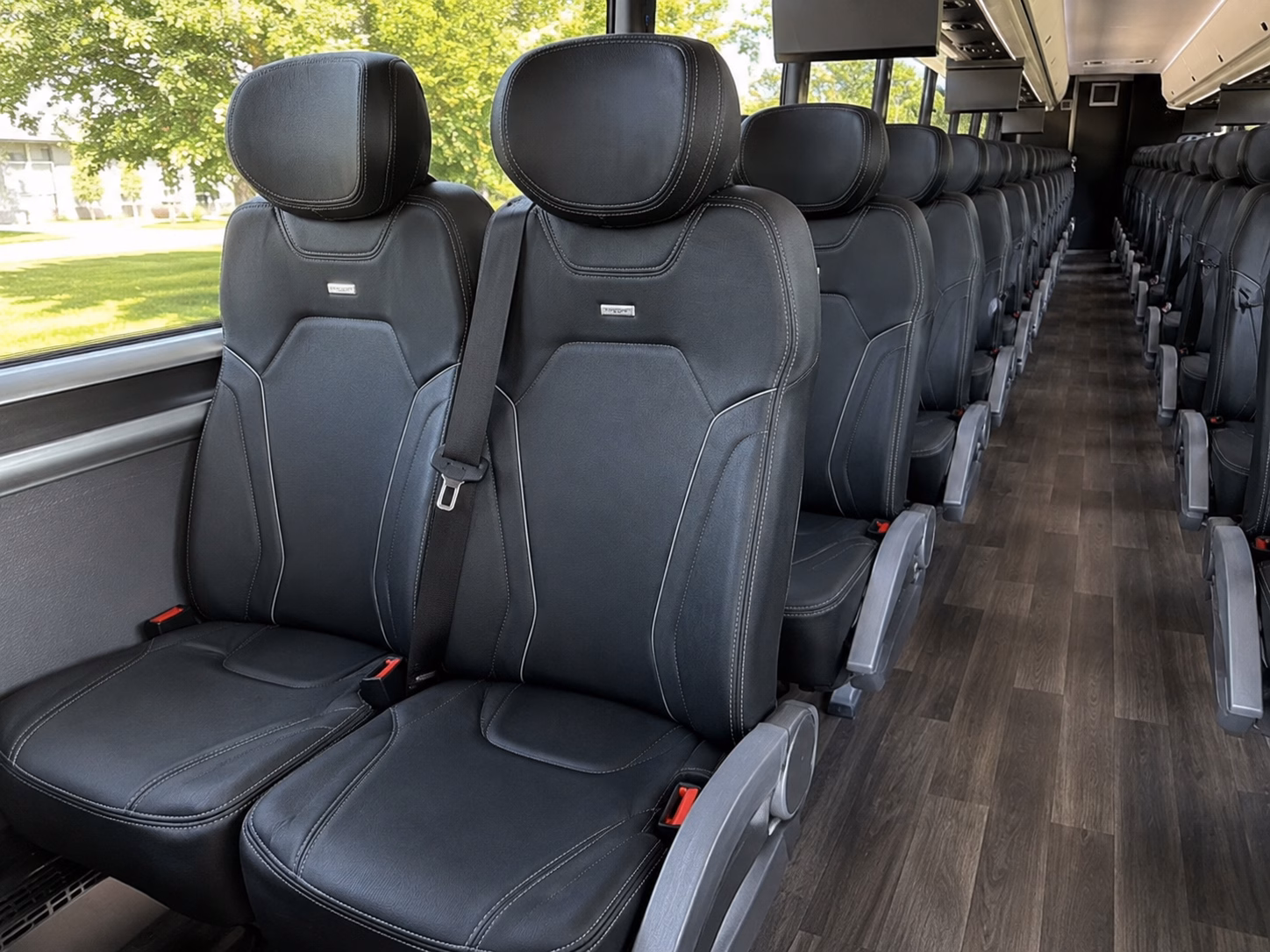 stockton long distance charter bus rental