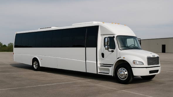 Exterior of Charter Bus Company Carson City's 20 Passenger Mini bus in Carson City