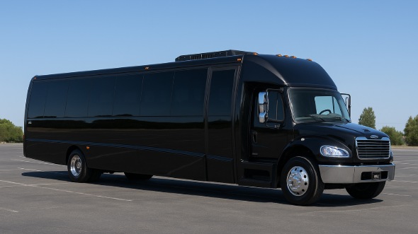 Exterior of Charter Bus Company Carson City's 25 Passenger Mini bus in Carson City