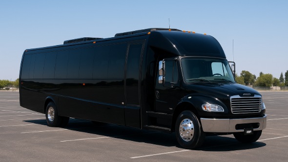 Exterior of Charter Bus Company Carson City's 35 Passenger Minibus in Carson City