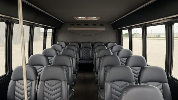 carson city 15 passenger minibus inside