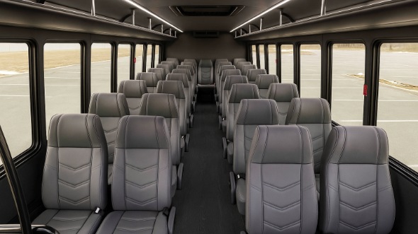 carson city 20 passenger minibus inside