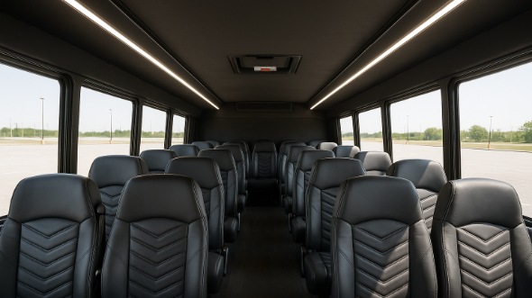 carson city 25 passenger minibus inside