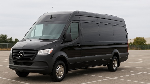 Exterior of Charter Bus Company Carson City's Sprinter Limo in Carson City